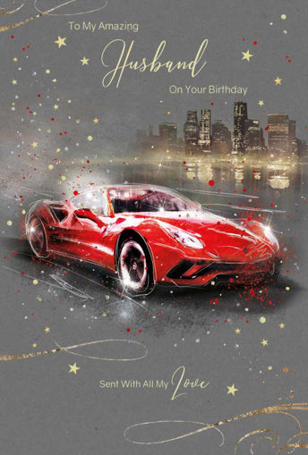 Picture of TO MY AMAZING HUSBAND BIRTHDAY CARD
